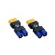 RJXHOBBY 5pcs XT60 Female to EC3 Male Connector Adapter