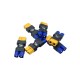 RJXHOBBY 5pcs XT60 Female to EC3 Male Connector Adapter