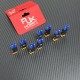 RJXHOBBY 5pcs XT60 Female to EC3 Male Connector Adapter