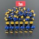 RJXHOBBY 5pcs XT60 Female to EC3 Male Connector Adapter