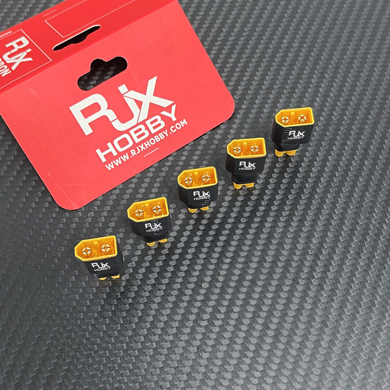 RJX 5pcs XT60 Male To XT30 Female battery converter plug