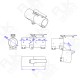 RJXHOBBY 1pcs 60mm Quick remove folding arm for Plant Protection UAV Multicopter