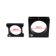 RJX 1pcs 60mm/80mm Alum Pipe clamps for carbon fiber tube
