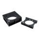 RJX 1pcs 60mm/80mm Alum Pipe clamps for carbon fiber tube