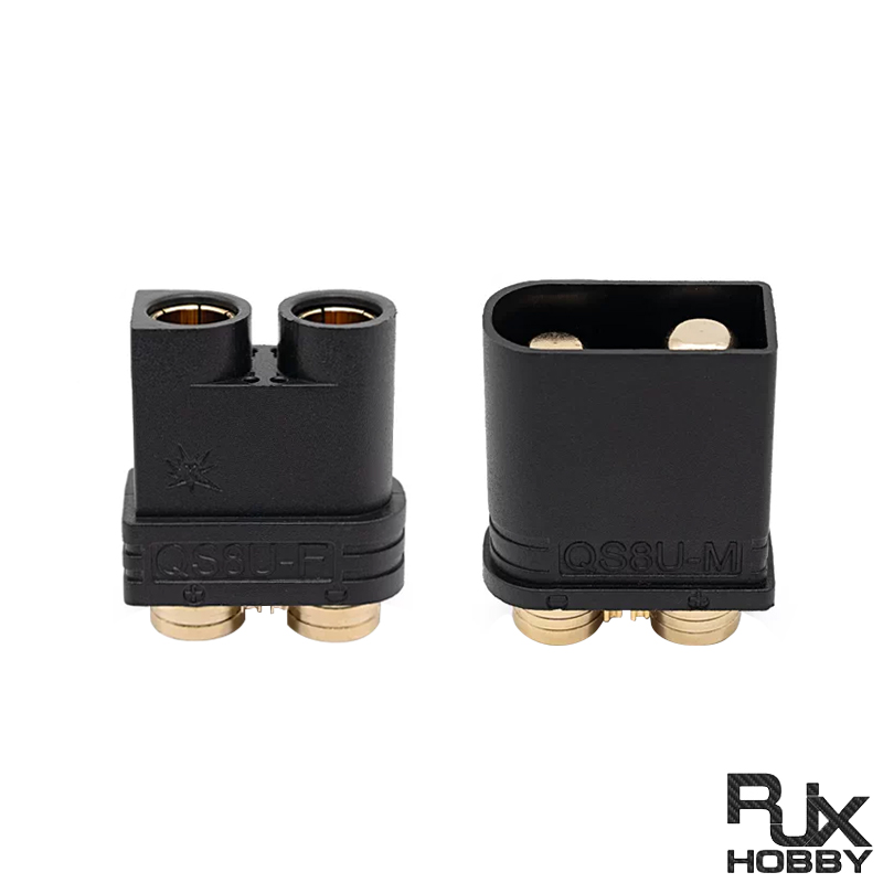 RJXHOBBY 1Pair 130A QS8U Male female Large current flameproof connector