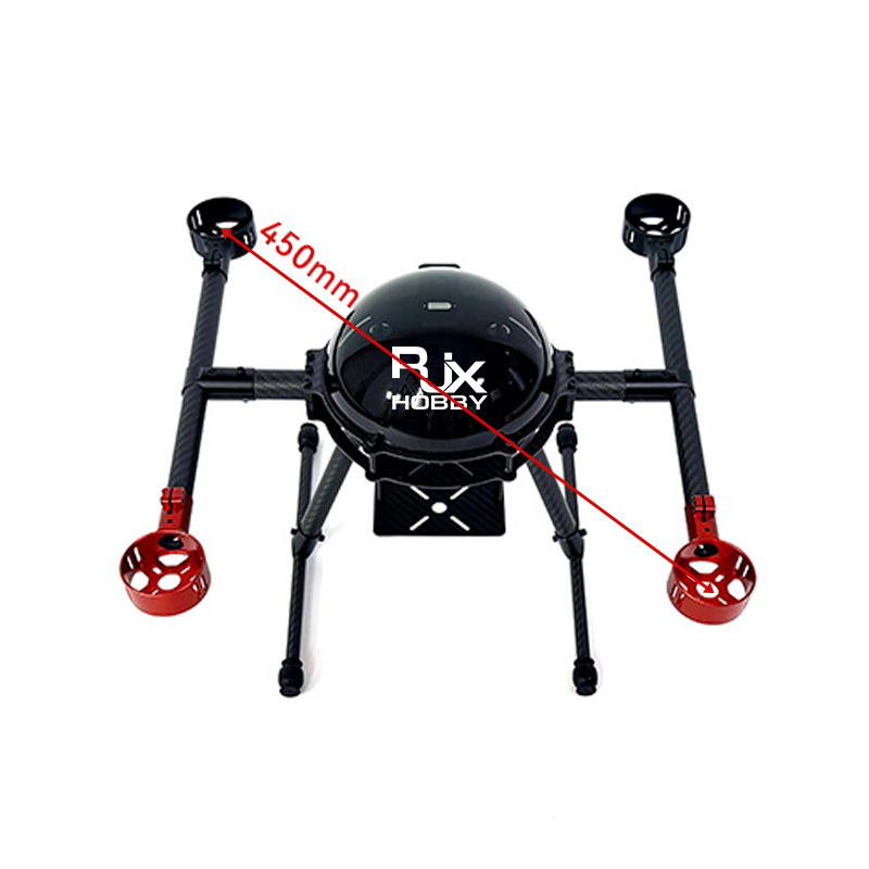 RJX 450A 4-Axis Carbon Fiber Quadcopter Frame  Kit with Motor Mounts ﻿