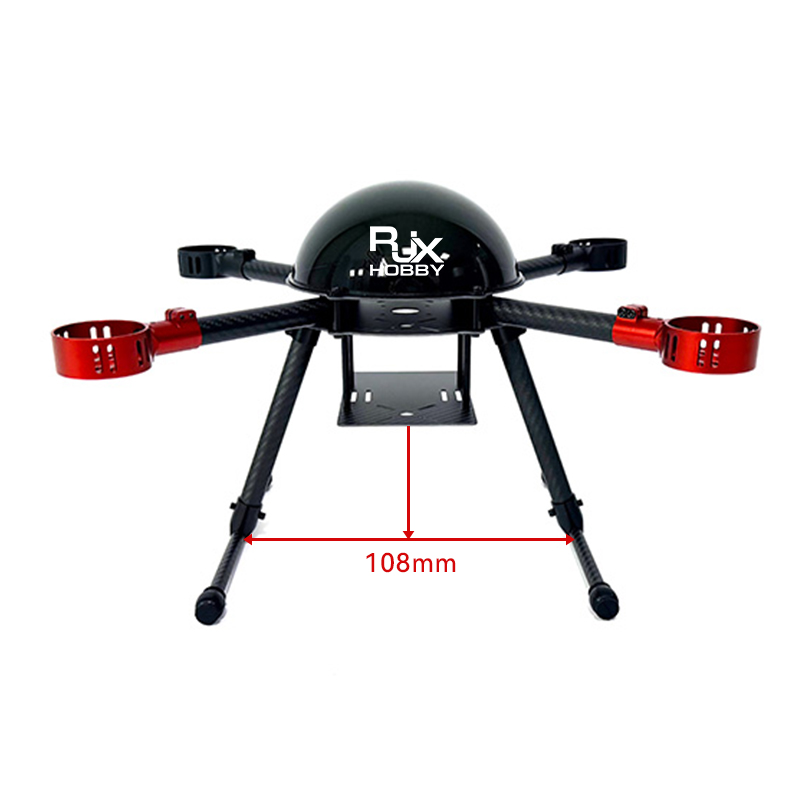 RJX 450B 4-Axis Carbon Fiber Quadcopter Frame  Kit with Motor Mounts ﻿