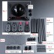 RJX650 4-Axis Carbon Fiber Umbrella Folding Quadcopter Frame with Motor Mounts