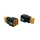 RJXHOBBY 1Pcs 2 XT90 male to XT90 female No wires in parallel connection harnesses Parallel Battery Connector Adapter