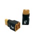 RJXHOBBY 1Pcs 2 XT90 male to XT90 female No wires in parallel connection harnesses Parallel Battery Connector Adapter