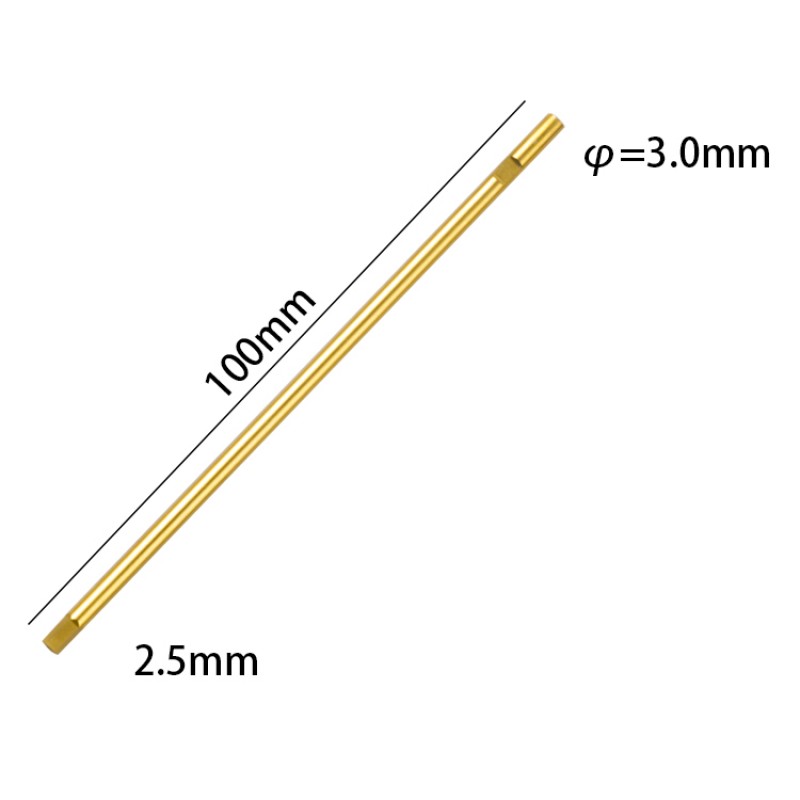 RJX Titanium Hex Driver Bits 1.5,2.0,2.5,3.0mm