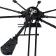 RJX950 8-Axis Carbon Fiber Umbrella Folding Hexacopter Frame with Motor Mounts