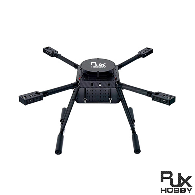 RJX 970 4-Axis Carbon Fiber Quadcopter Frame Kit with Motor Mounts ﻿