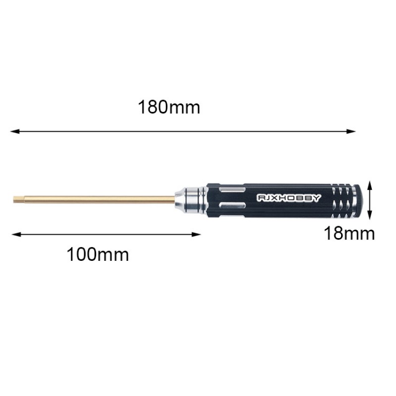 RJX RC Hex Screw driver Tools Kit 0.05", 1/16", 5/64", 3/32"