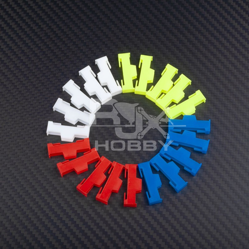 RJX 20PCS Servo Extension Safety Clip Cable Buckle Fastener Jointer for RC Model