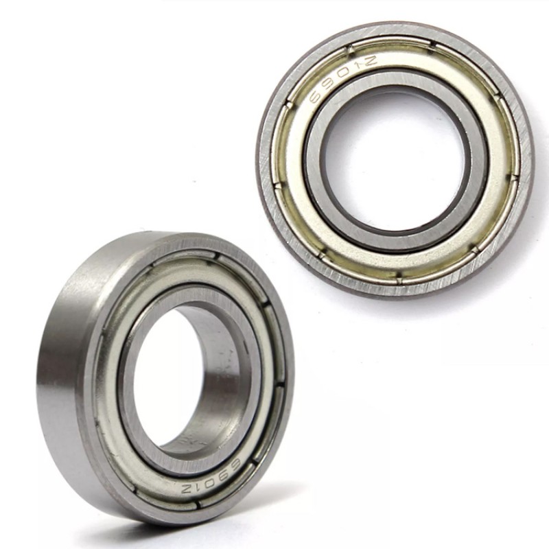 RJX 4pcs 6901ZZ 12x24x6mm Steel Sealed Deep Groove Ball Bearing for V60522 A/B/C