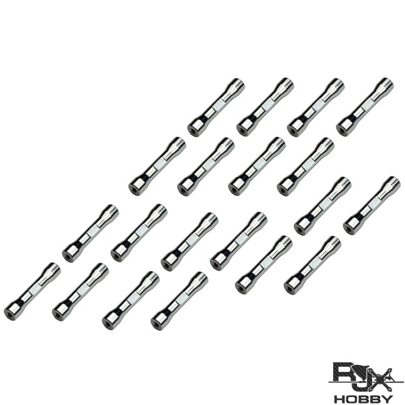 RJXHOBBY 20Pcs M3x40mm Round Head Alum Standoff for RC Multirotors FPV Quadcopter