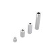 RJXHOBBY 20pcs Aluminum 2.6X5X6mm Round Spacer 