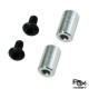 RJXHOBBY Canopy Mount M3x10（D6 x2 (M3X6 X2)