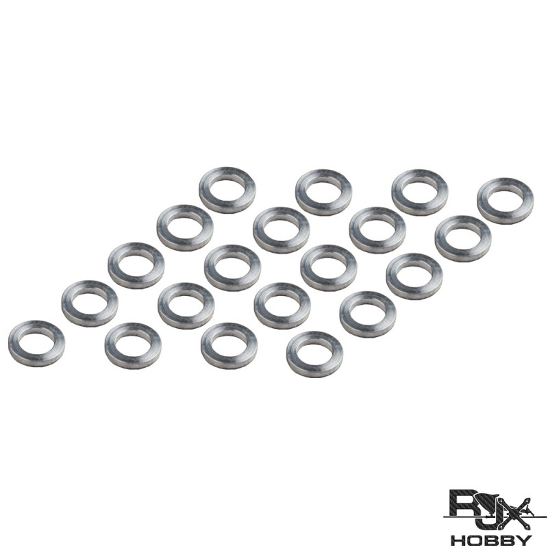 RJX Alum Washe 4x6x1 ( X20pcs)